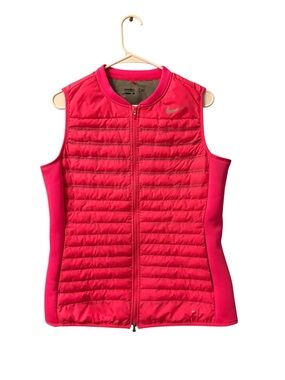 Nike Golf Aerolift Vest Pink Size Large